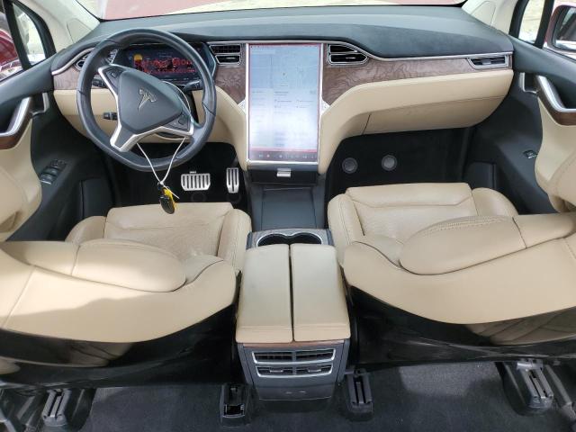 Паркетники TESLA MODEL X 2016 Червоний