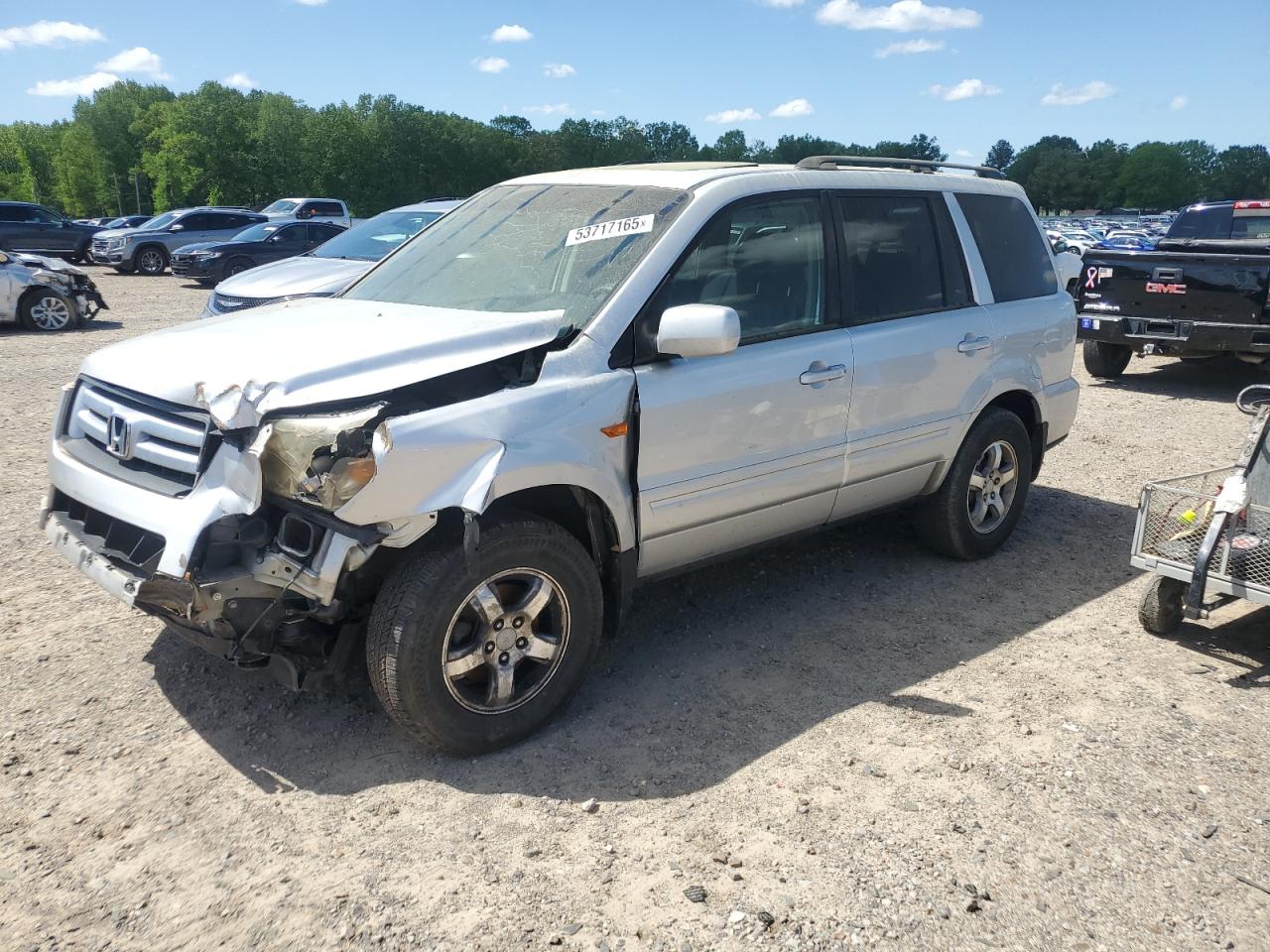 2008 Honda Pilot Exl للبيع في Conway، AR - Front End