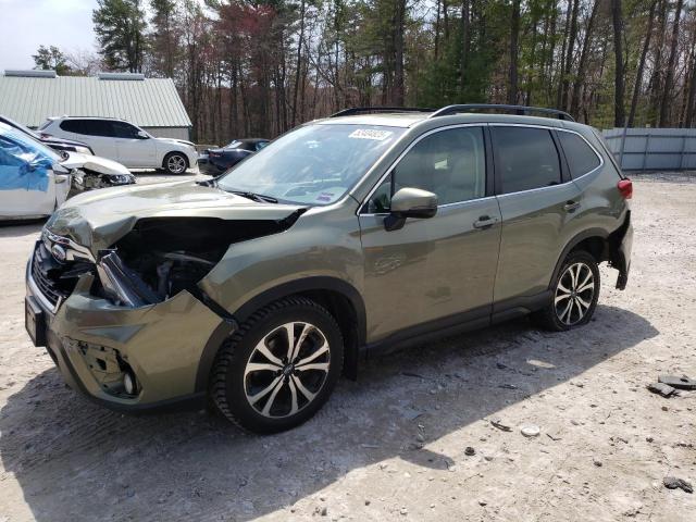  SUBARU FORESTER 2021 Зеленый