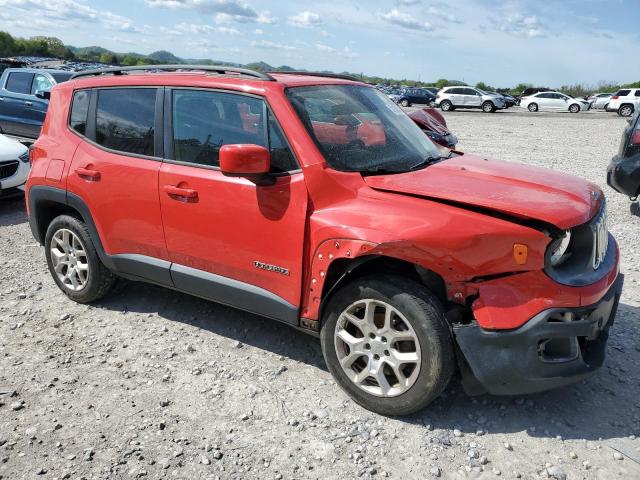 Parquets JEEP RENEGADE 2015 Czerwony