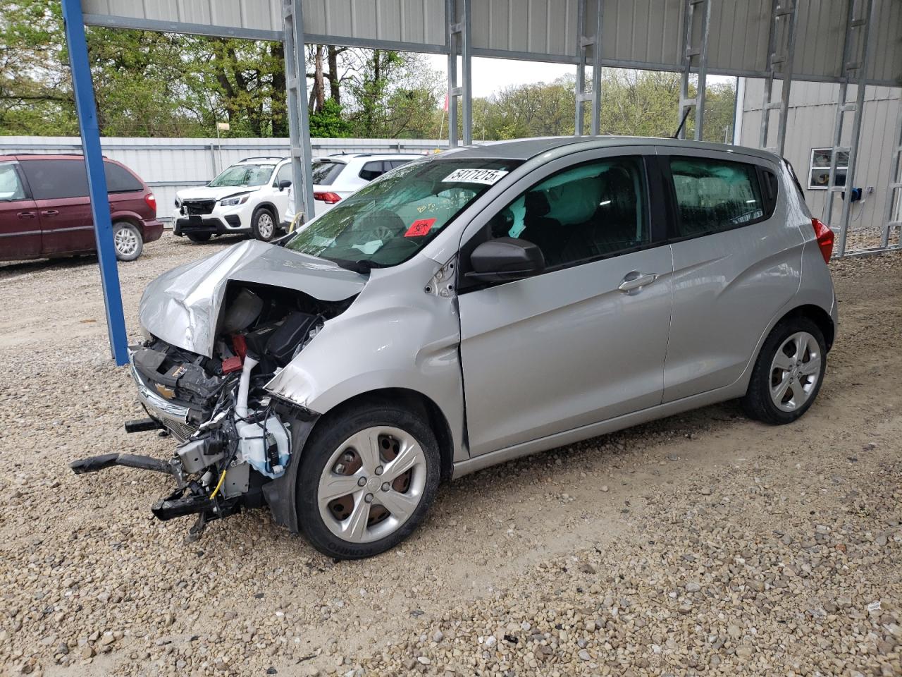 2019 Chevrolet Spark Ls na sprzedaż w Rogersville, MO - Front End