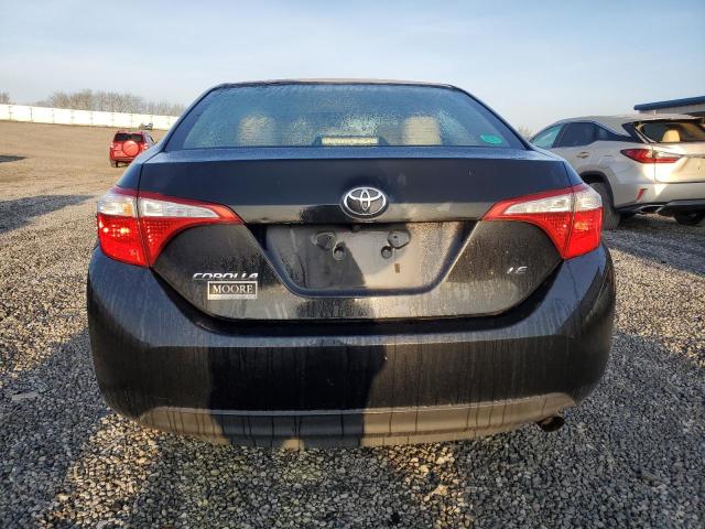Sedans TOYOTA COROLLA 2016 Black