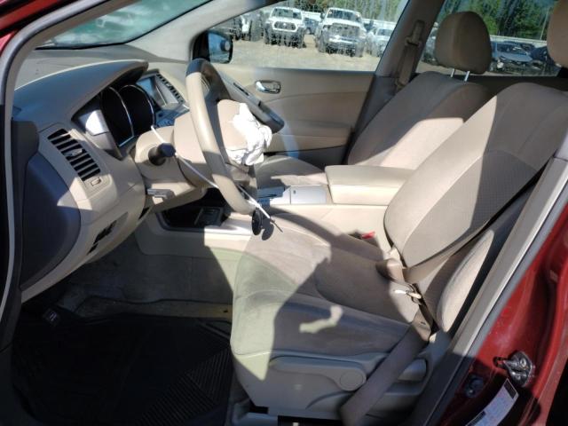 Паркетники NISSAN MURANO 2012 Бордовий