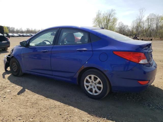 HYUNDAI ACCENT 2013 Granatowy
