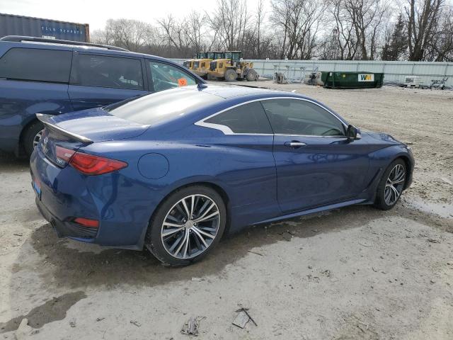  INFINITI Q60 2017 Синий
