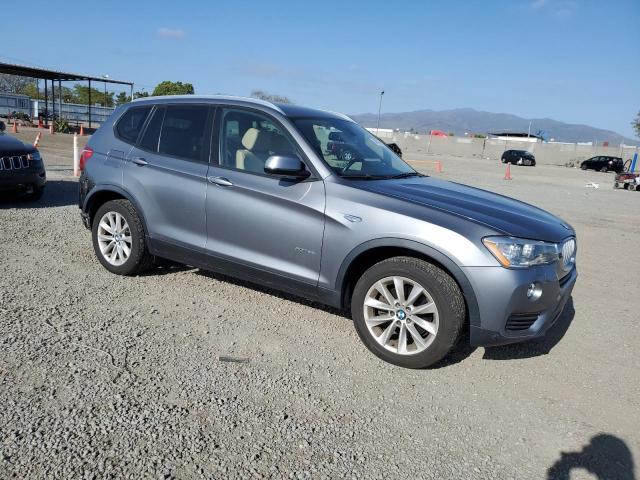  BMW X3 2016 Сірий