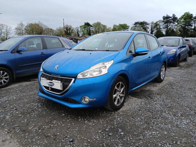 2013 PEUGEOT 208 ACTIVE for sale at Copart WOLVERHAMPTON