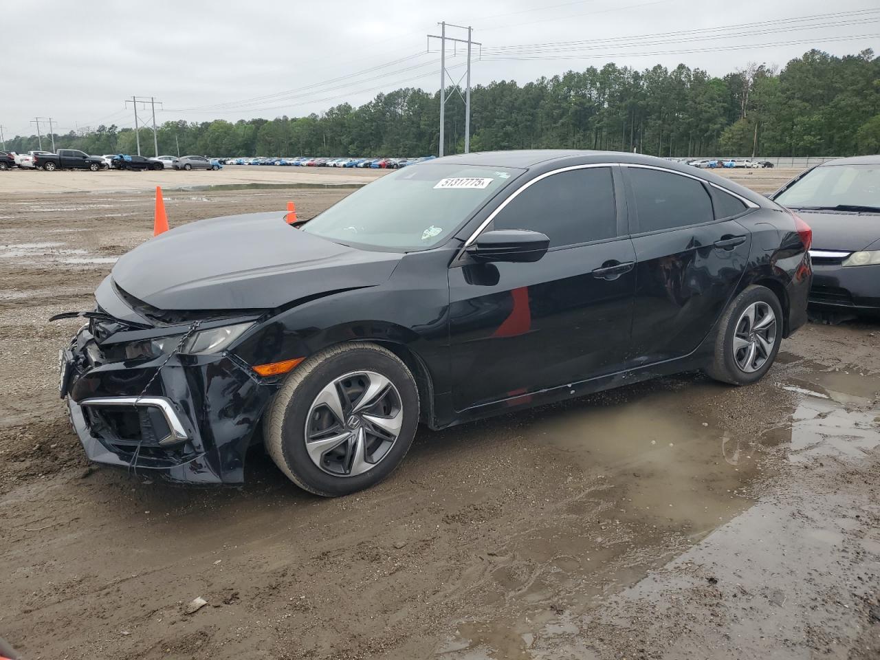 2020 Honda Civic Lx for Sale in Greenwell Springs, LA - Front End