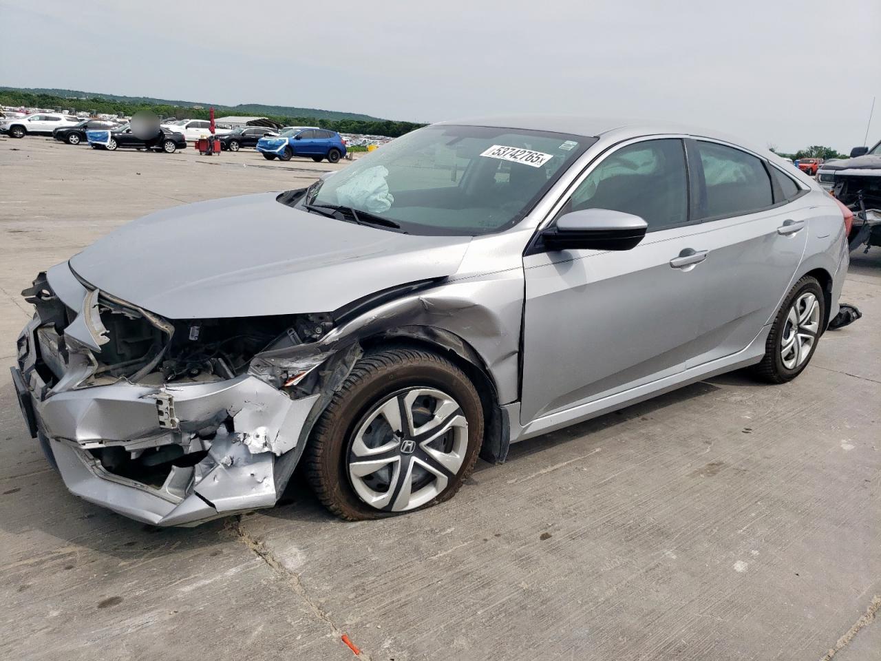2016 Honda Civic Lx for Sale in Grand Prairie, TX - Front End