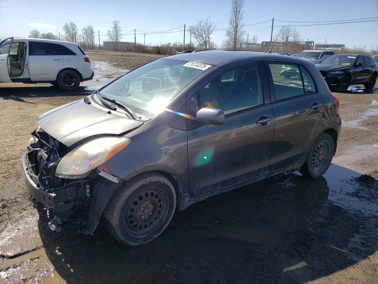 2011 Toyota Yaris de vânzare în Montreal-est, QC - Front End