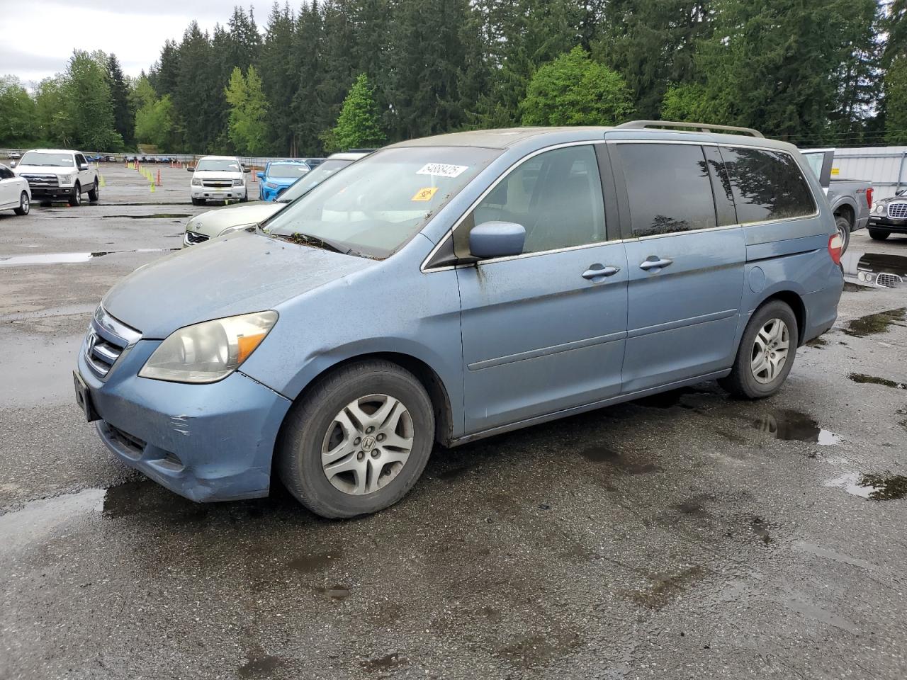 2005 Honda Odyssey Exl за продажба в Arlington, WA - Rear End