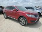 2016 Lincoln Mkx Select за продажба в San Antonio, TX - Hail
