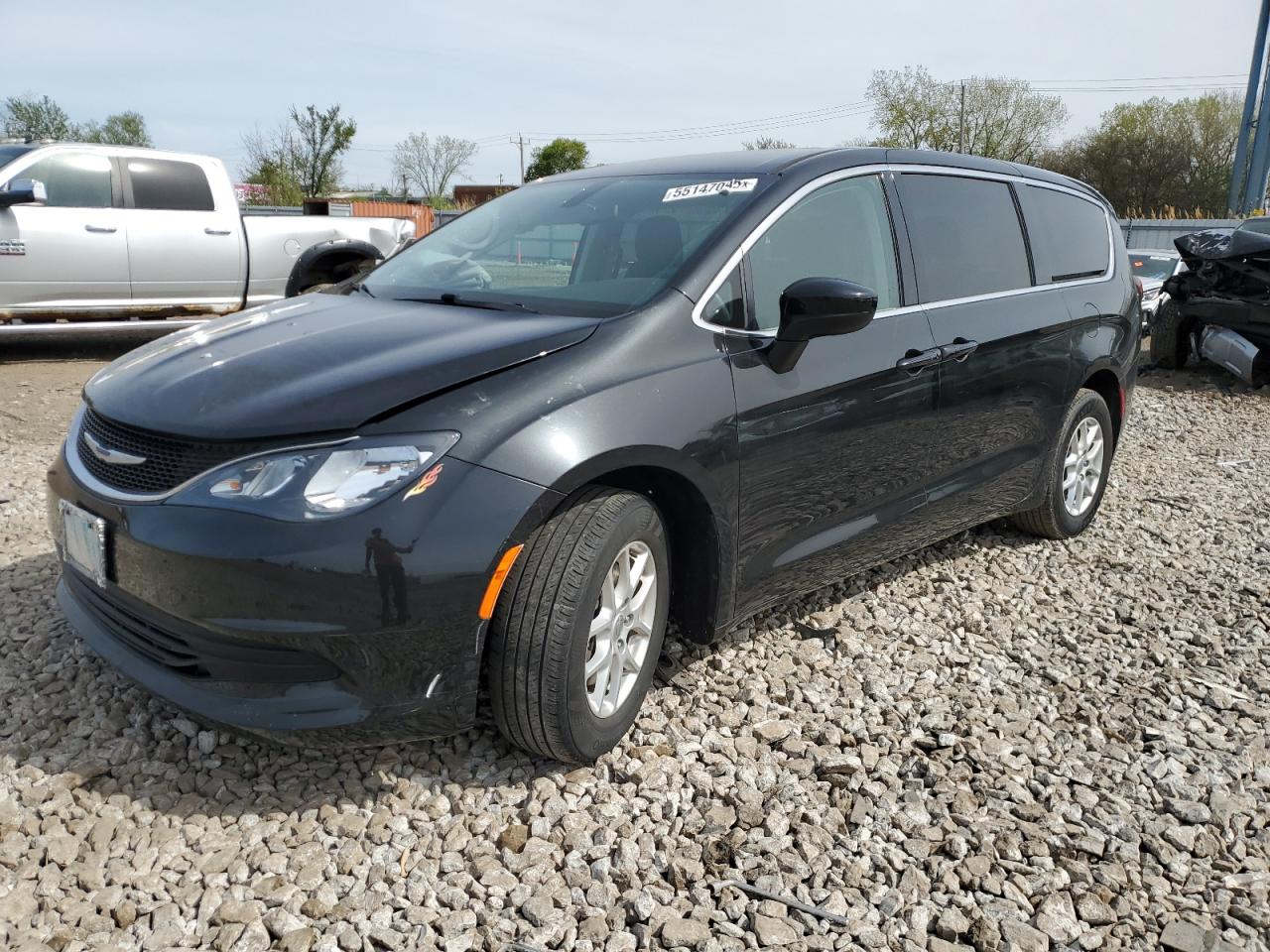 2019 Chrysler Pacifica Lx იყიდება Chicago Heights-ში, IL - Front End