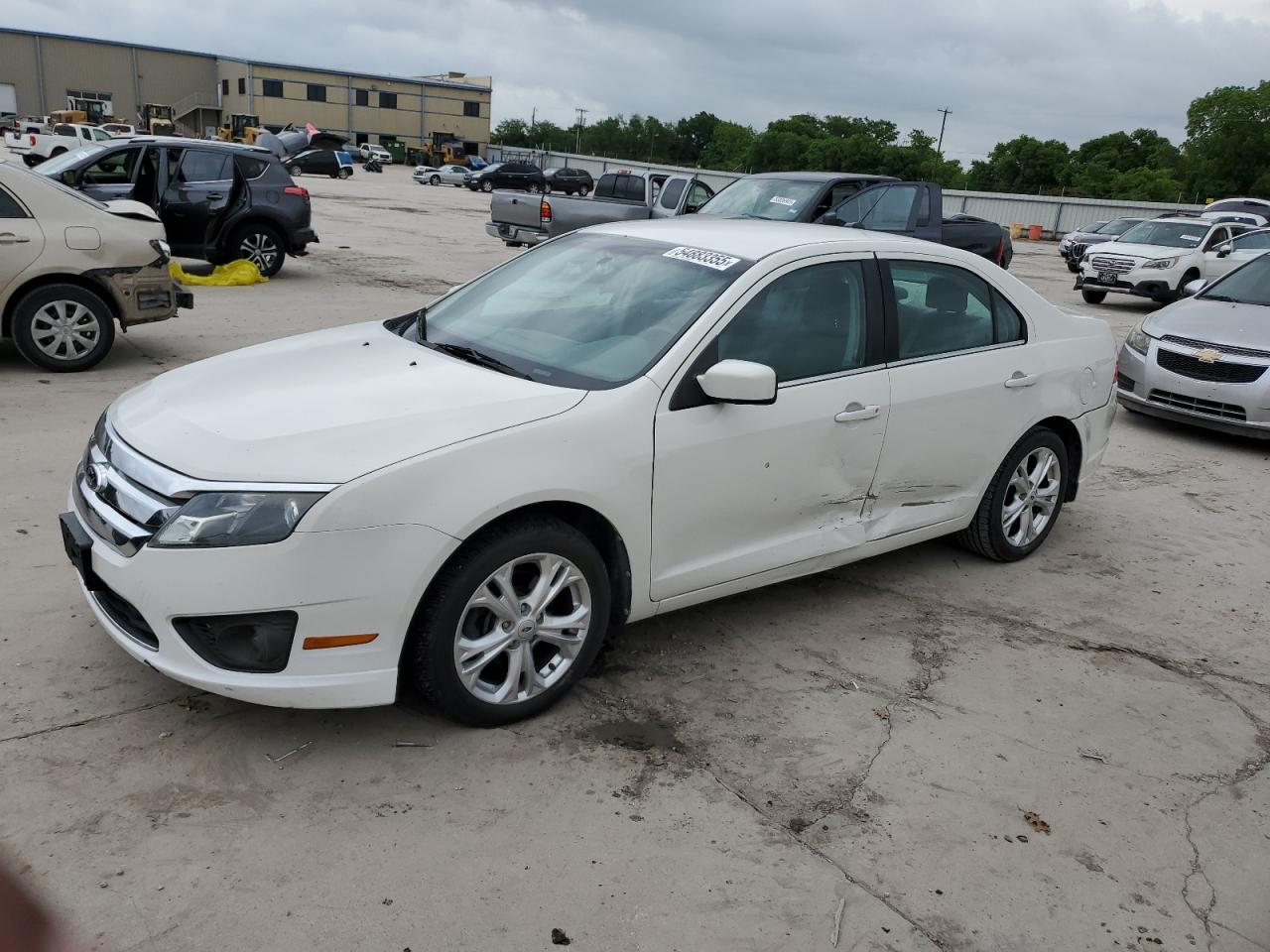 2012 Ford Fusion Se VIN: 3FAHP0HG9CR418986 Lot: 54883355