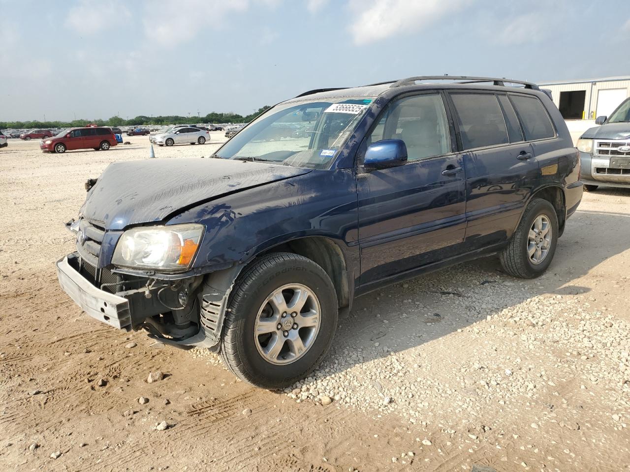 2007 Toyota Highlander Sport на продаже в San Antonio, TX - Front End