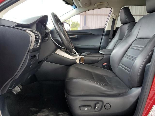  LEXUS NX 2016 Червоний