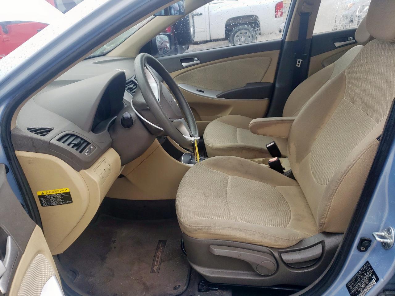 2012 Hyundai Accent Gls VIN: KMHCT4AE8CU058971 Lot: 55045825