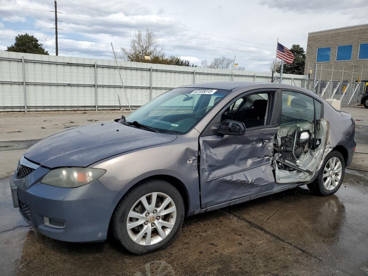 2008 Mazda 3 I na sprzedaż w Littleton, CO - Side