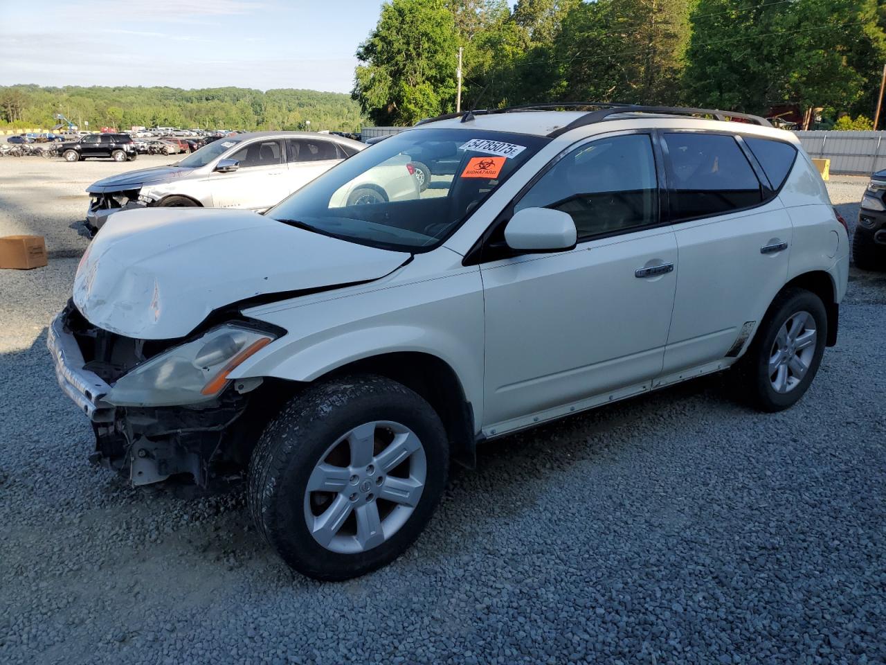 2007 Nissan Murano Sl zu verkaufen in Concord, NC - Front End