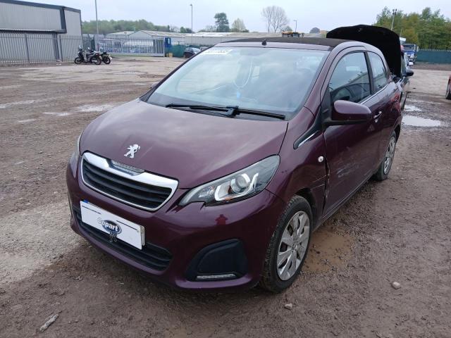 2015 PEUGEOT 108 ACTIVE for sale at Copart WESTBURY