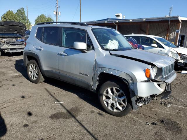  JEEP RENEGADE 2017 Серебристый