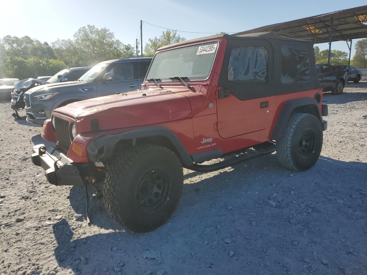 2004 Jeep Wrangler X en Venta en Cartersville, GA - Front End