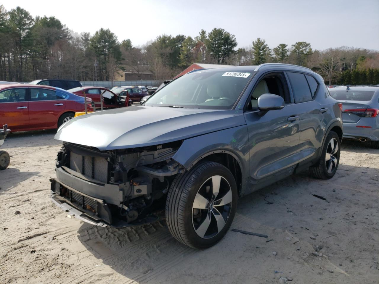 2019 Volvo Xc40 T5 Momentum en Venta en Mendon, MA - Front End