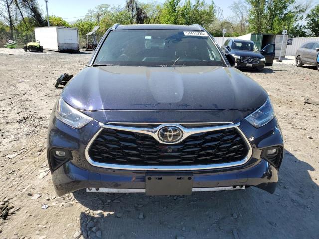  TOYOTA HIGHLANDER 2020 Blue