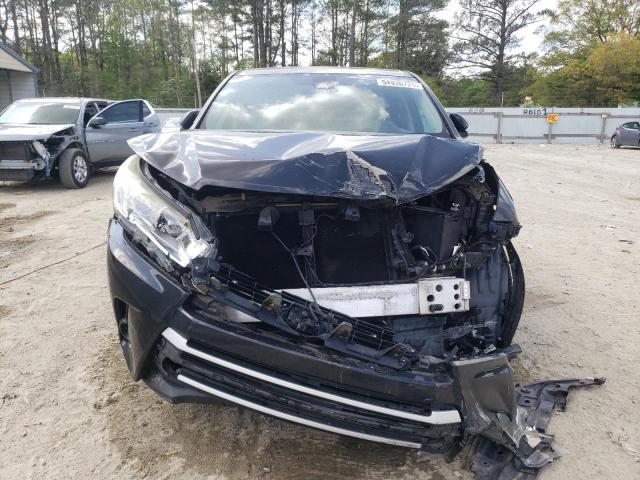  TOYOTA HIGHLANDER 2017 Czarny