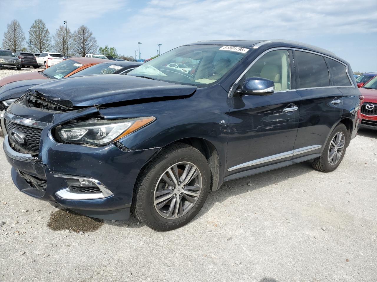 2019 Infiniti Qx60 Luxe zu verkaufen in Bridgeton, MO - Front End