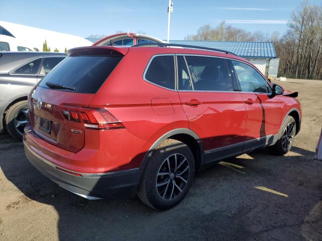  VOLKSWAGEN TIGUAN 2021 Czerwony