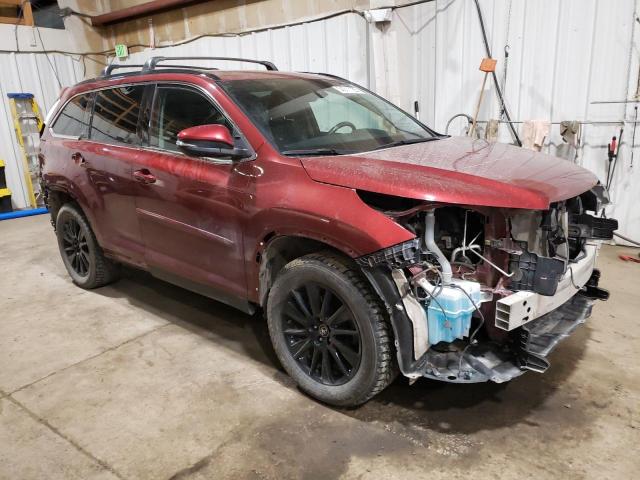  TOYOTA HIGHLANDER 2019 Burgundy