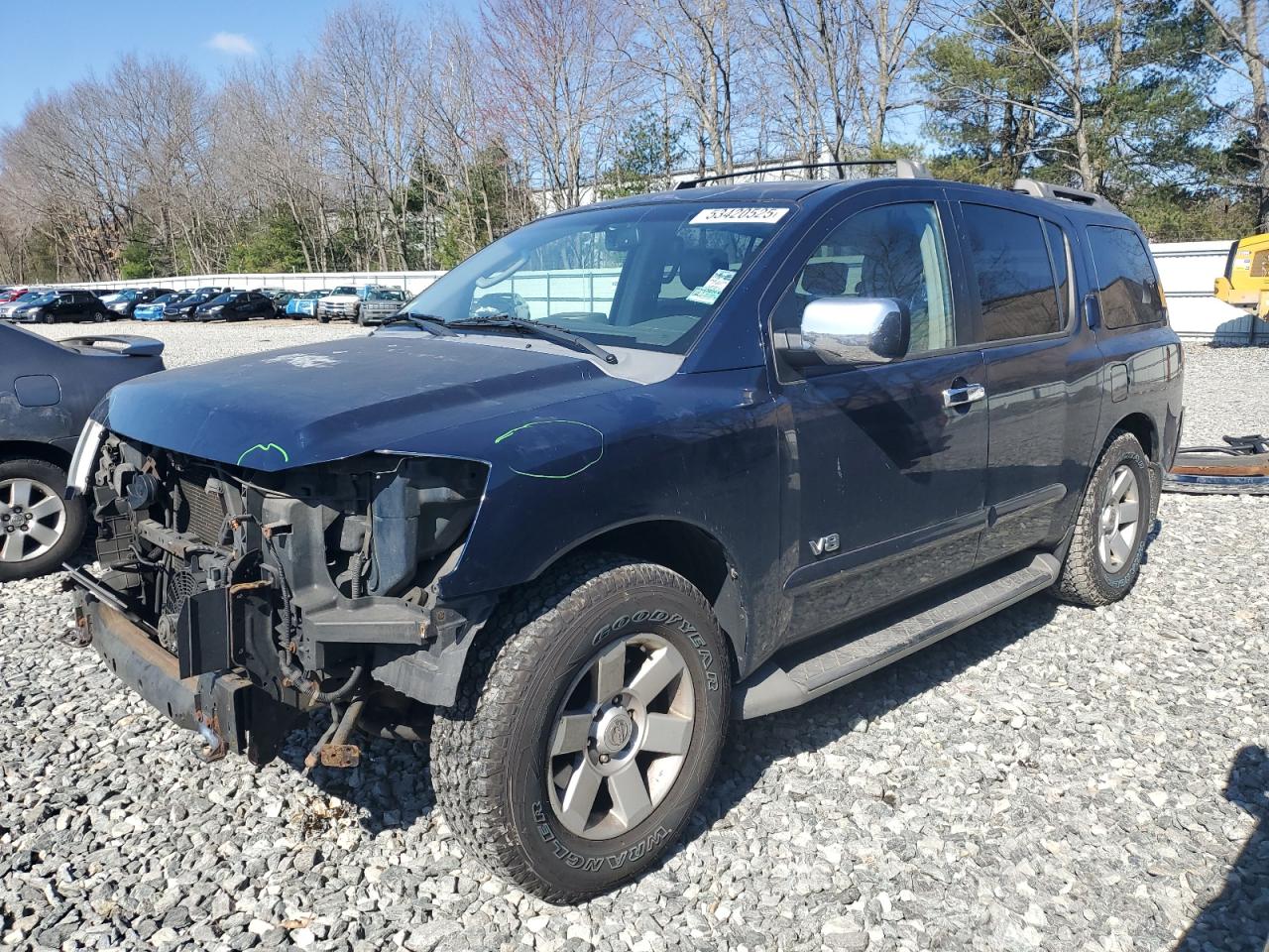 2006 Nissan Armada Se продається в North Billerica, MA - Front End