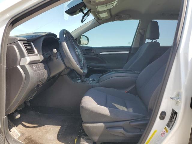  TOYOTA HIGHLANDER 2017 Білий