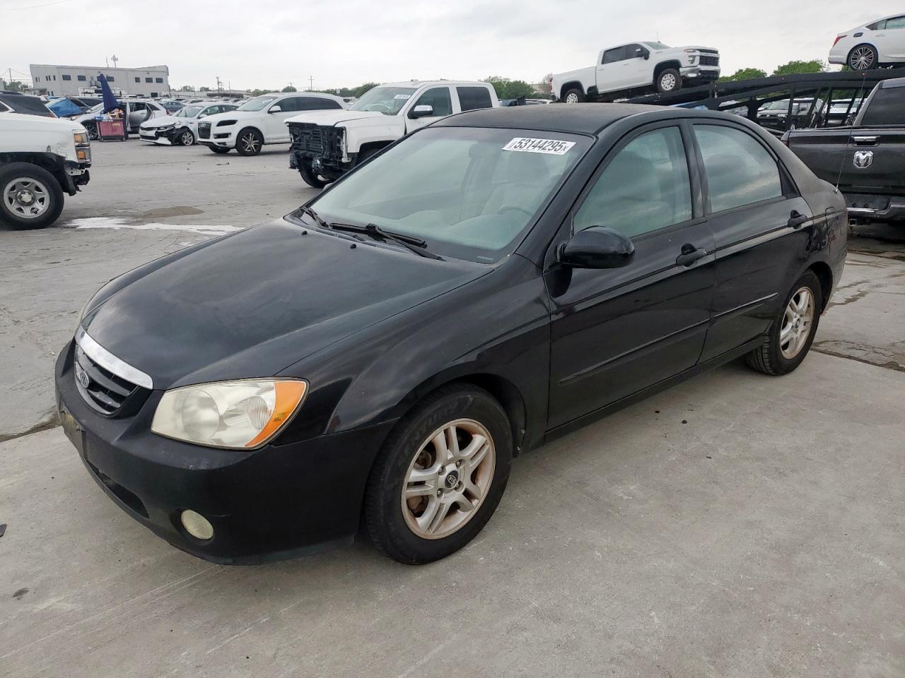 2005 Kia Spectra Lx იყიდება Grand Prairie-ში, TX - Normal Wear