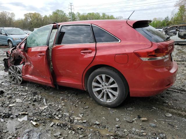  TOYOTA VENZA 2015 Красный