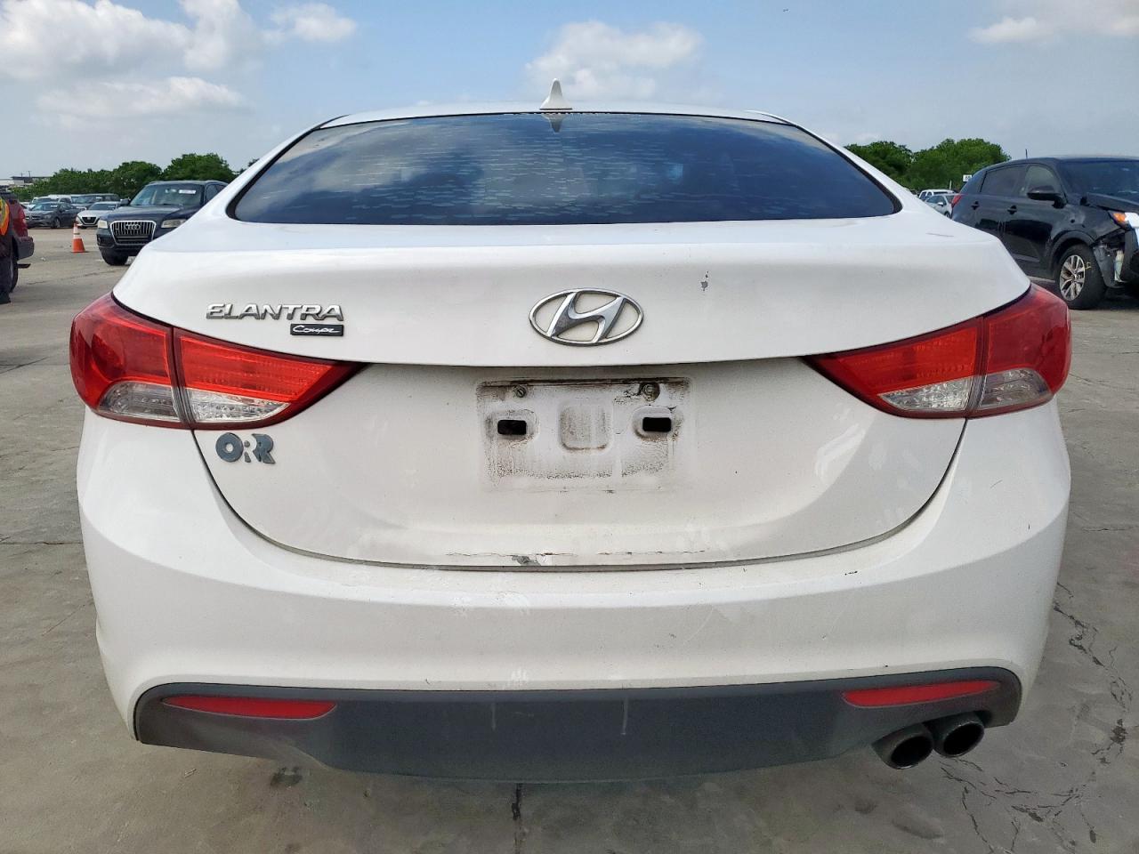 2013 Hyundai Elantra Coupe Gs VIN: KMHDH6AE1DU023563 Lot: 54900695