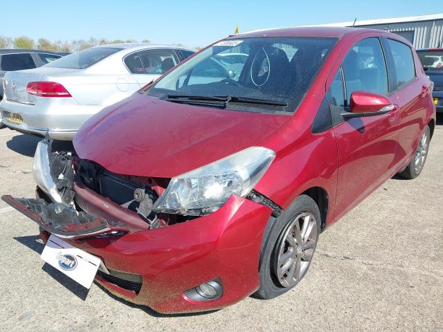 2014 TOYOTA YARIS ICON for sale at Copart NEWBURY