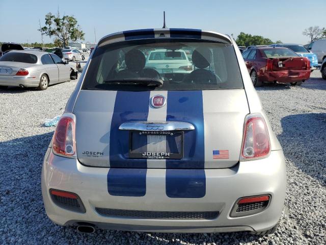  FIAT 500 2012 Srebrny