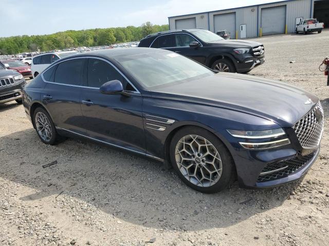  GENESIS G80 2021 Granatowy