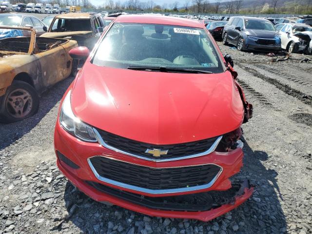 Седани CHEVROLET CRUZE 2017 Червоний