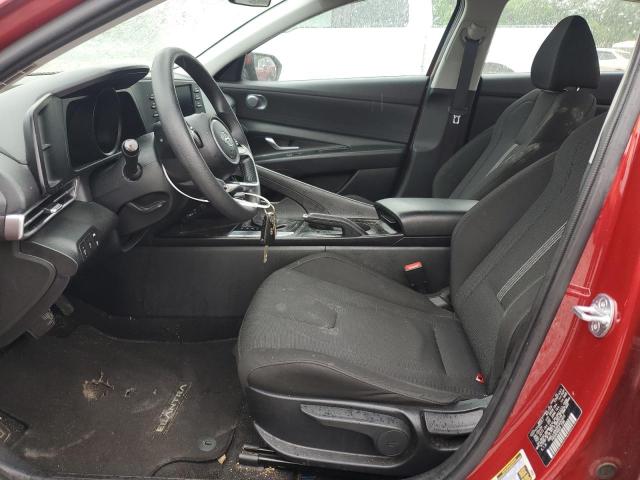  HYUNDAI ELANTRA 2023 Бордовый