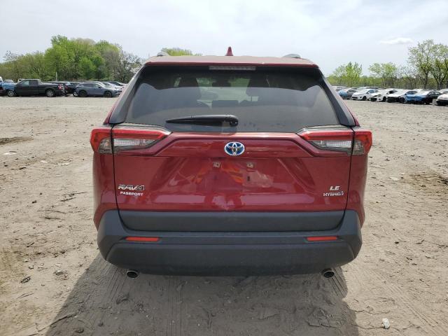  TOYOTA RAV4 2021 Бургунди
