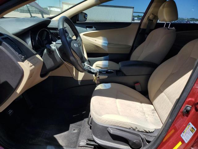  HYUNDAI SONATA 2013 Red