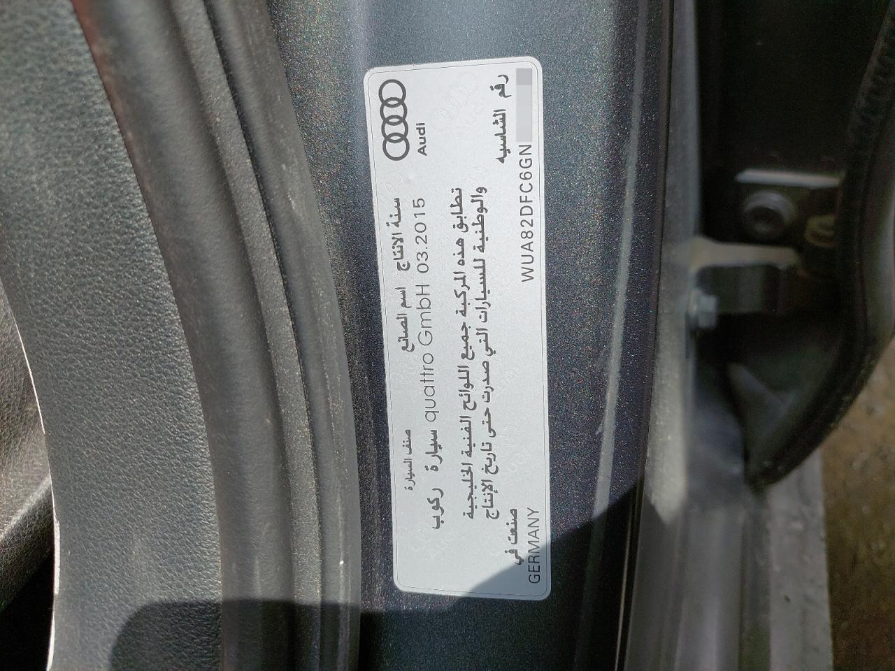 WUA82DFC6GN900150 - 2016 Audi RS6 - #undefined