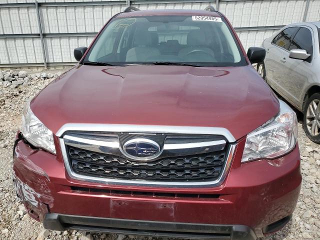  SUBARU FORESTER 2016 Red