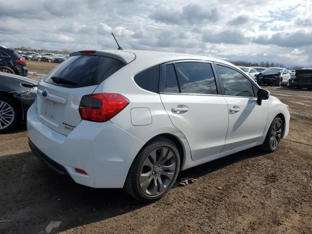  SUBARU IMPREZA 2016 Белый