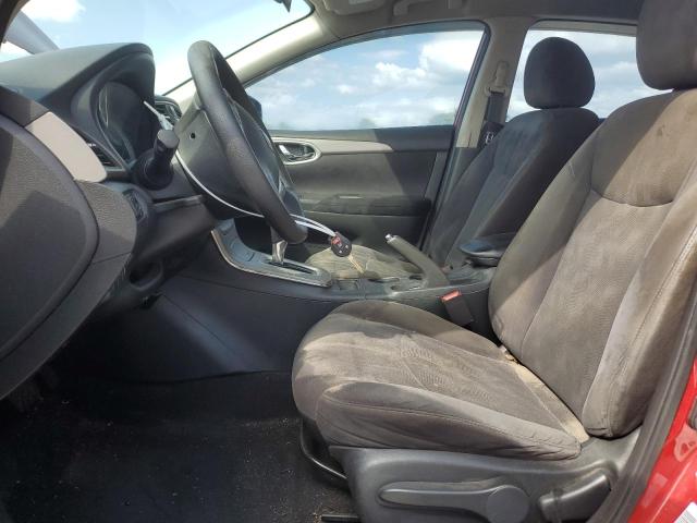  NISSAN SENTRA 2013 Czerwony