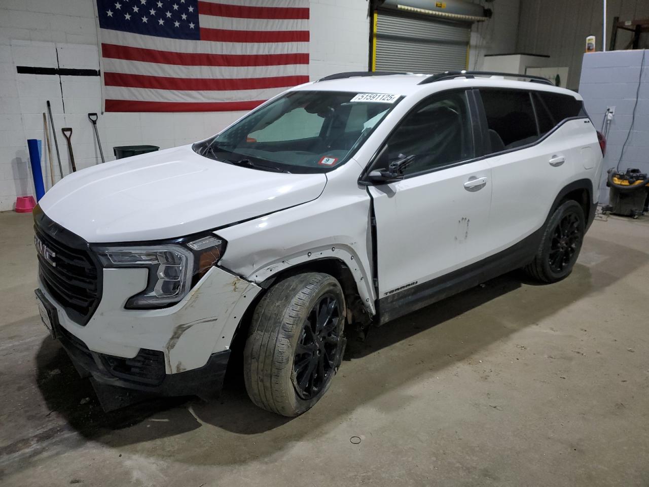 2024 Gmc Terrain Sle продається в Candia, NH - Front End