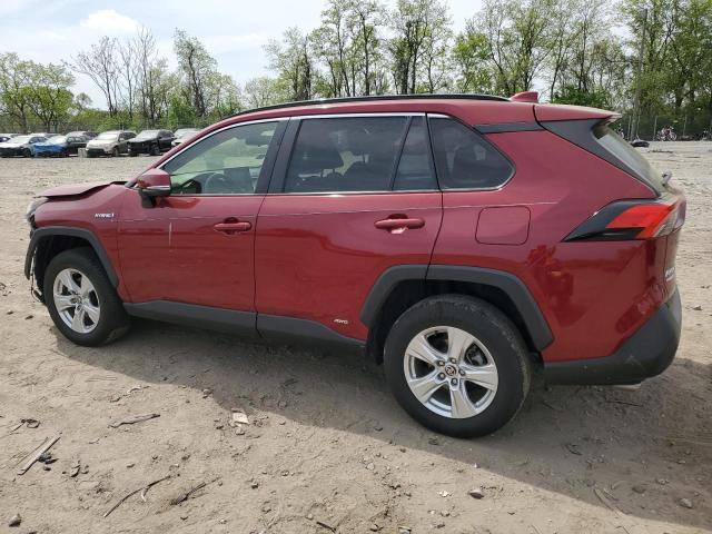  TOYOTA RAV4 2021 Бургунди